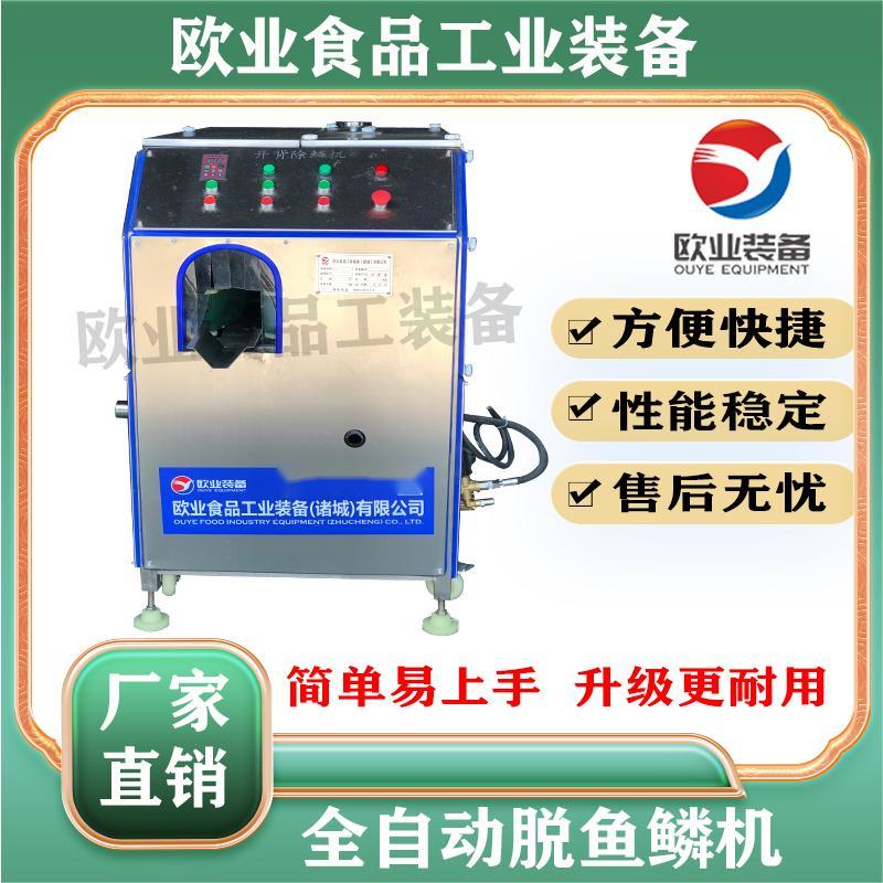 全自動(dòng)去鱗開背一體機(jī)